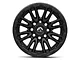 Fuel Wheels Rebel Matte Black 8-Lug Wheel; 20x9; 1mm Offset (20-24 Sierra 2500 HD)