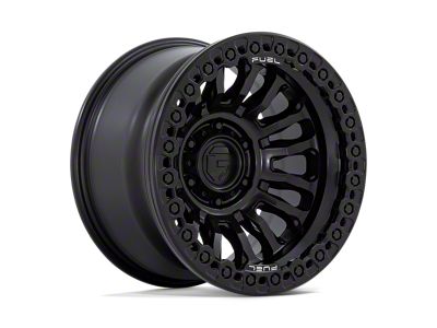 Fuel Wheels Rincon Beadlock Blackout 8-Lug Wheel; 17x9; -38mm Offset (07-10 Sierra 2500 HD)