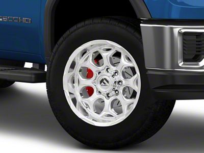 Fuel Wheels Scepter Polished Milled 8-Lug Wheel; 20x10; -18mm Offset (20-25 Sierra 2500 HD)