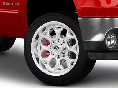 Fuel Wheels Scepter Polished Milled 8-Lug Wheel; 22x10; -18mm Offset (07-10 Sierra 2500 HD)