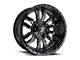 Fuel Wheels Sledge Gloss Black Milled 8-Lug Wheel; 22x12; -44mm Offset (20-24 Sierra 2500 HD)