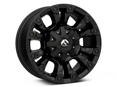 Fuel Wheels Vapor Matte Black 8-Lug Wheel; 20x9; 20mm Offset (11-14 Sierra 2500 HD)