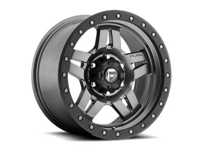 Fuel Wheels Anza Matte Gunmetal 8-Lug Wheel; 18x9; 1mm Offset (07-10 Sierra 3500 HD SRW)