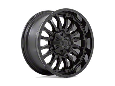 Fuel Wheels Arc Blackout 8-Lug Wheel; 22x12; -44mm Offset (20-24 Sierra 3500 HD SRW)
