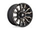 Fuel Wheels Blitz Matte Black Double Dark Tint 8-Lug Wheel; 17x9; -12mm Offset (07-10 Sierra 3500 HD SRW)