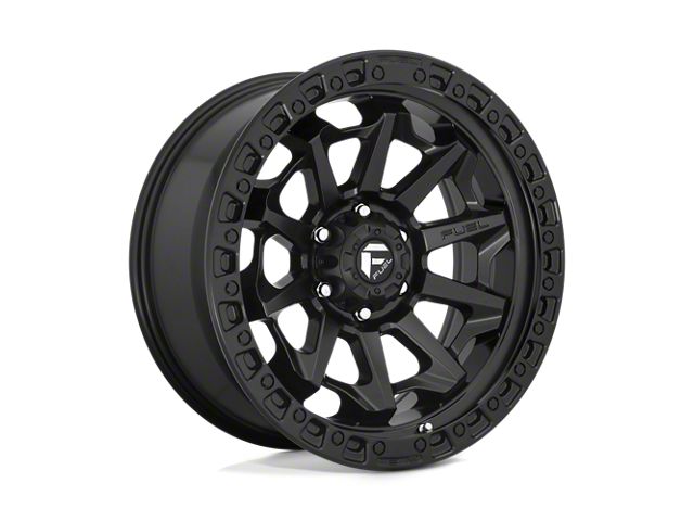 Fuel Wheels Covert Matte Black 8-Lug Wheel; 20x9; 1mm Offset (07-10 Sierra 3500 HD SRW)