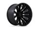 Fuel Wheels FF09D Matte Black Milled 8-Lug Wheel; 20x10; -24mm Offset (20-24 Sierra 3500 HD SRW)