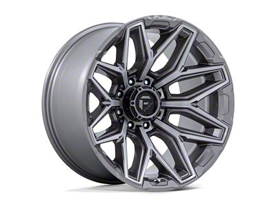 Fuel Wheels Flux Platinum 8-Lug Wheel; 22x10; -18mm Offset (07-10 Sierra 3500 HD SRW)
