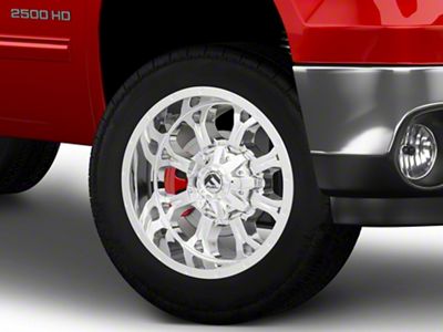 Fuel Wheels Krank Chrome 8-Lug Wheel; 20x10; -12mm Offset (07-10 Sierra 3500 HD SRW)