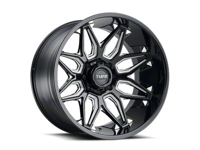 Fuel Wheels Maverick Chrome 8-Lug Wheel; 24x14; -75mm Offset (07-10 Sierra 3500 HD SRW)