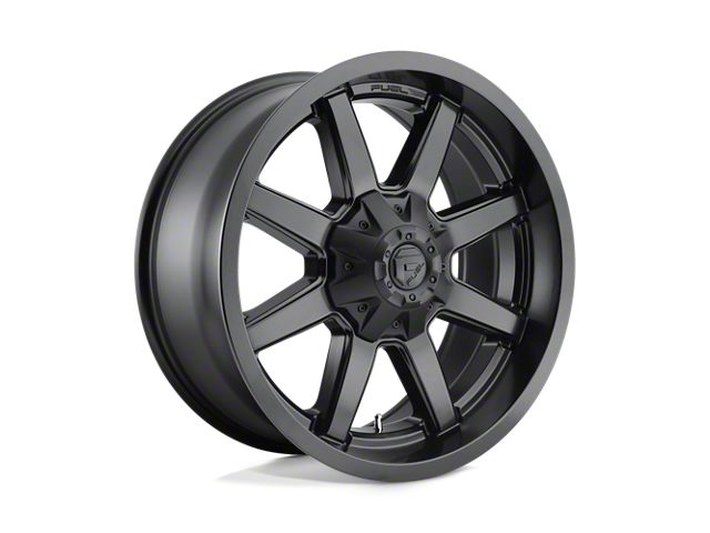 Fuel Wheels Maverick Satin Black 8-Lug Wheel; 20x14; -76mm Offset (07-10 Sierra 3500 HD SRW)