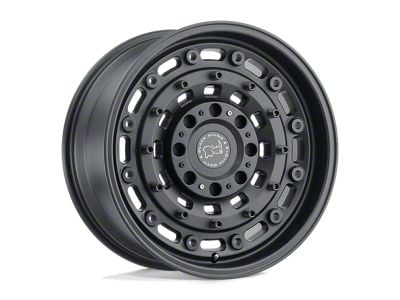 Fuel Wheels Nutz Matte Black Machined 8-Lug Wheel; 20x10; -24mm Offset (07-10 Sierra 3500 HD SRW)