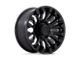 Fuel Wheels Quake Blackout 8-Lug Wheel; 20x9; 1mm Offset (07-10 Sierra 3500 HD SRW)