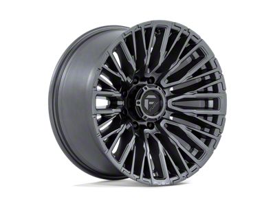 Fuel Wheels Rebar Matte Gunmetal 8-Lug Wheel; 20x10; -18mm Offset (07-10 Sierra 3500 HD SRW)