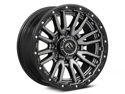 Fuel Wheels Rebel Matte Gunmetal 8-Lug Wheel; 20x9; 1mm Offset (07-10 Sierra 3500 HD SRW)