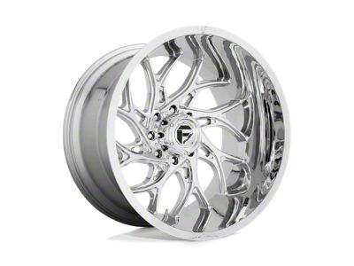 Fuel Wheels Runner Chrome 8-Lug Wheel; 20x9; 1mm Offset (20-25 Sierra 3500 HD SRW)