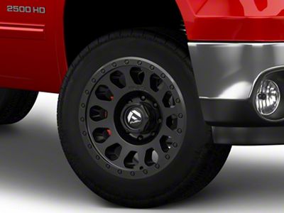 Fuel Wheels Vector Matte Black 8-Lug Wheel; 20x9; 1mm Offset (07-10 Sierra 3500 HD SRW)