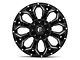 Fuel Wheels Assault Gloss Black Milled 6-Lug Wheel; 20x10; -22mm Offset (19-24 Silverado 1500)