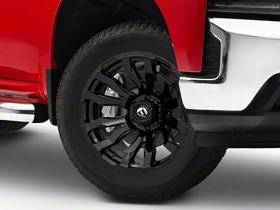 Fuel Wheels Blitz Gloss Black 6-Lug Wheel; 20x9; 1mm Offset (19-24 Silverado 1500)