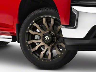 Fuel Wheels Blitz Matte Black Double Dark Tint 6-Lug Wheel; 22x10; -18mm Offset (19-25 Silverado 1500)