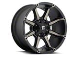Fuel Wheels Coupler Matte Black Double Dark Tint 6-Lug Wheel; 18x9; 19mm Offset (19-25 Silverado 1500)