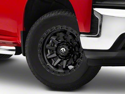 Fuel Wheels Covert Matte Black 6-Lug Wheel; 18x9; 20mm Offset (19-25 Silverado 1500)