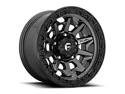 Fuel Wheels Covert Matte Gunmetal Black Bead Ring 6-Lug Wheel; 18x9; 20mm Offset (19-24 Silverado 1500)