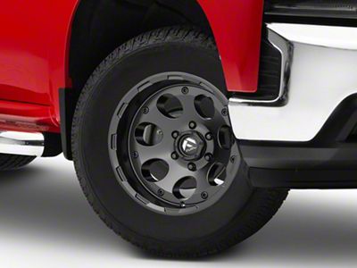 Fuel Wheels Enduro Matte Black 6-Lug Wheel; 18x9; 1mm Offset (19-25 Silverado 1500)
