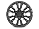 Fuel Wheels Flame Blackout 6-Lug Wheel; 20x9; 20mm Offset (19-24 Silverado 1500)