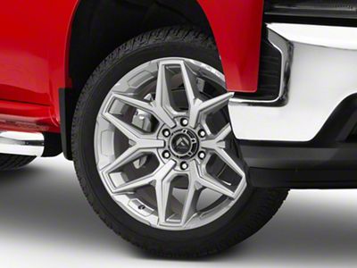 Fuel Wheels Flux Platinum 6-Lug Wheel; 22x10; -18mm Offset (19-25 Silverado 1500)
