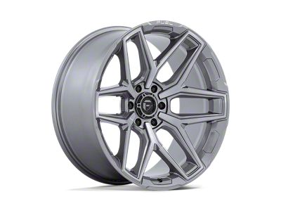 Fuel Wheels Flux Platinum 6-Lug Wheel; 22x12; -44mm Offset (19-25 Silverado 1500)