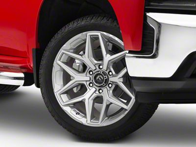 Fuel Wheels Flux Platinum 6-Lug Wheel; 22x9.5; 20mm Offset (19-25 Silverado 1500)