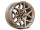 Fuel Wheels Flux Platinum Bronze 6-Lug Wheel; 20x9; 20mm Offset (19-24 Silverado 1500)