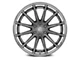 Fuel Wheels Fusion Forged Burn Platinum with Chrome Lip 6-Lug Wheel; 20x10; -18mm Offset (19-24 Silverado 1500)
