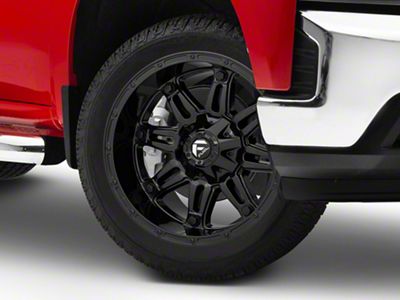 Fuel Wheels Hostage Gloss Black 6-Lug Wheel; 20x12; -44mm Offset (19-25 Silverado 1500)