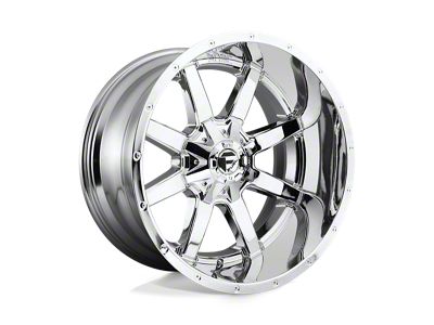 Fuel Wheels Maverick Chrome 6-Lug Wheel; 20x9; 19mm Offset (19-25 Silverado 1500)