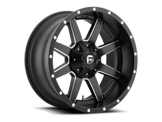 Fuel Wheels Maverick Matte Black 6-Lug Wheel; 20x9; 1mm Offset (19-24 Silverado 1500)