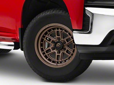 Fuel Wheels Nitro Matte Bronze 6-Lug Wheel; 17x9; 1mm Offset (19-25 Silverado 1500)