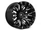 Fuel Wheels Quake Gloss Black Milled 6-Lug Wheel; 20x9; 1mm Offset (19-24 Silverado 1500)