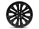 Fuel Wheels Rebar Blackout 6-Lug Wheel; 17x9; 1mm Offset (14-18 Silverado 1500)