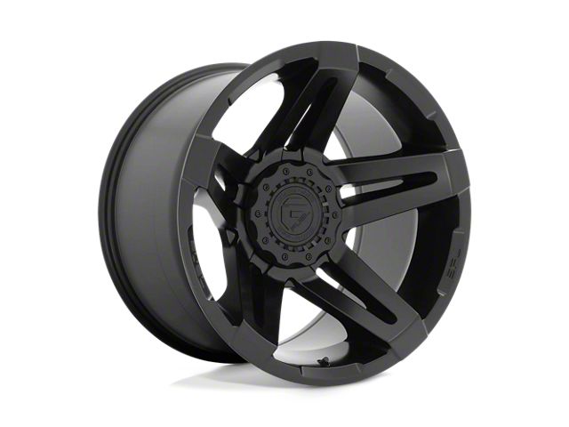 Fuel Wheels SFJ Matte Black 6-Lug Wheel; 20x10; -18mm Offset (19-24 Silverado 1500)