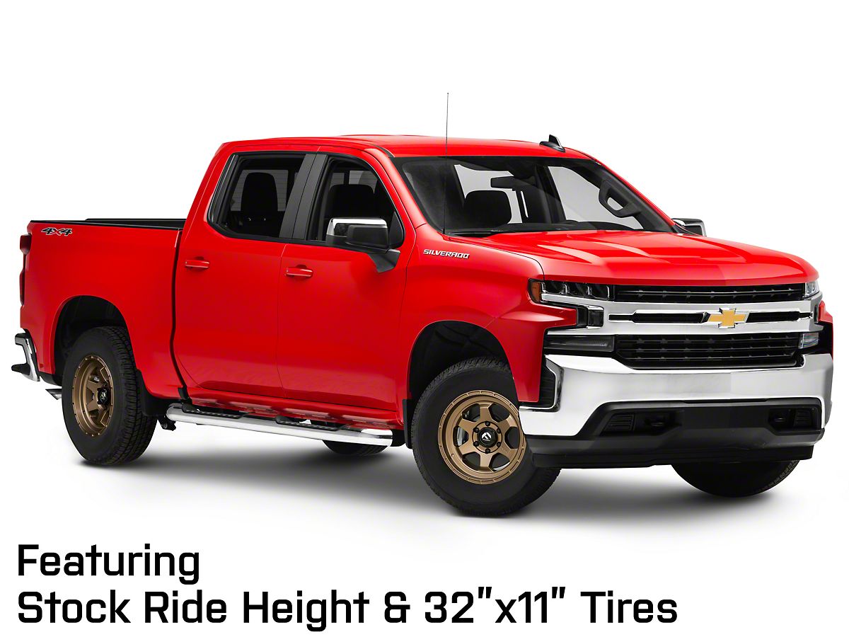 Fuel Wheels Silverado 1500 Shok Matte Bronze 6-Lug Wheel; 17x9 