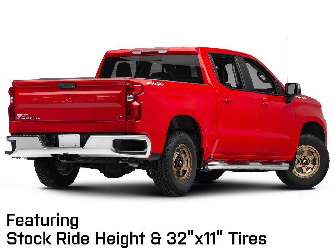Fuel Wheels Silverado 1500 Shok Matte Bronze 6-Lug Wheel; 17x9 