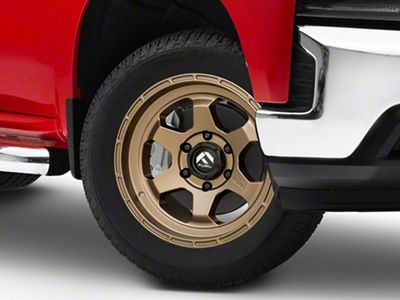 Fuel Wheels Shok Matte Bronze 6-Lug Wheel; 20x9; 19mm Offset (19-25 Silverado 1500)