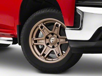 Fuel Wheels Slayer Matte Bronze 6-Lug Wheel; 20x9; 1mm Offset (19-25 Silverado 1500)