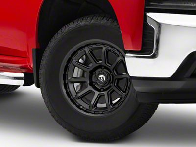 Fuel Wheels Torque Matte Black 6-Lug Wheel; 18x9; 20mm Offset (19-25 Silverado 1500)