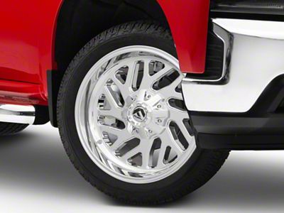 Fuel Wheels Triton Chrome 6-Lug Wheel; 22x10; -19mm Offset (19-25 Silverado 1500)