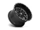 Fuel Wheels Triton Gloss Black Milled 6-Lug Wheel; 22x9.5; 19mm Offset (19-24 Silverado 1500)