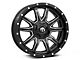 Fuel Wheels Vandal Gloss Black Milled 6-Lug Wheel; 20x10; -19mm Offset (19-24 Silverado 1500)