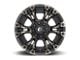Fuel Wheels Vapor Matte Black Double Dark Tint 6-Lug Wheel; 20x10; -19mm Offset (19-24 Silverado 1500)